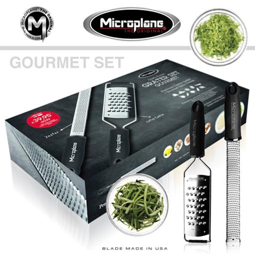 Microplane - Set grattugia gourmet